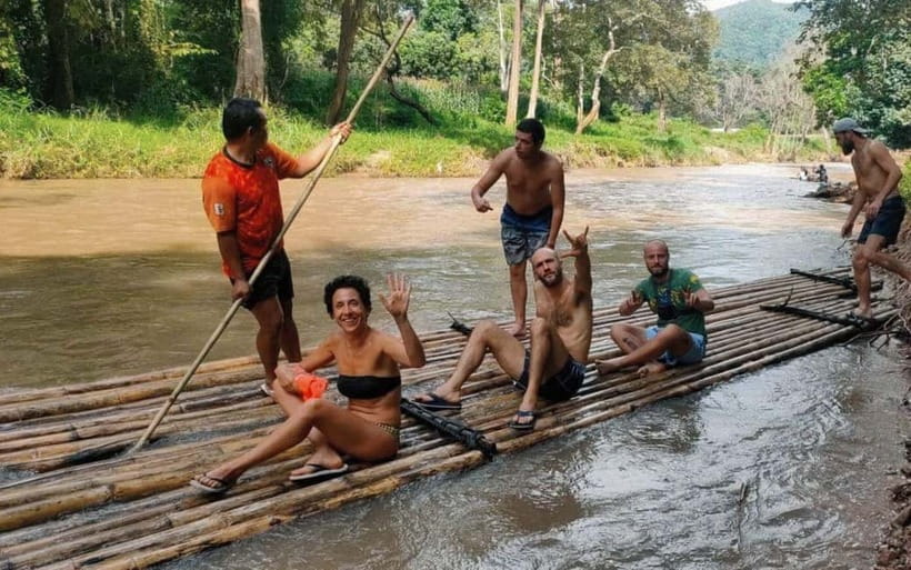 Chiang Mai: Jungle Trek, Elephants care & Bamboo Rafting - Leaving Chiang Mai for Mae Wang