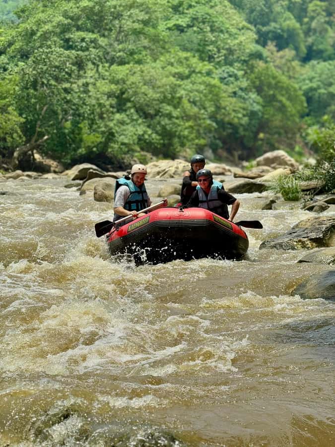 Chiang Mai: Sticky Waterfall and Rafting Day Trip - The Mae Taeng River rafting run