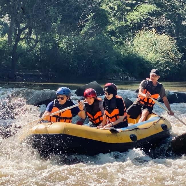 Chiang Mai Water Rafting Adventure with Optional ATV Ride - Kaeng Kuet and the rafting setup