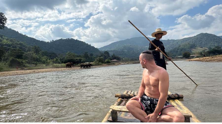Chiangmai : A Bamboo Raft Safari , Sticky waterfalls, - What the guides add to the day