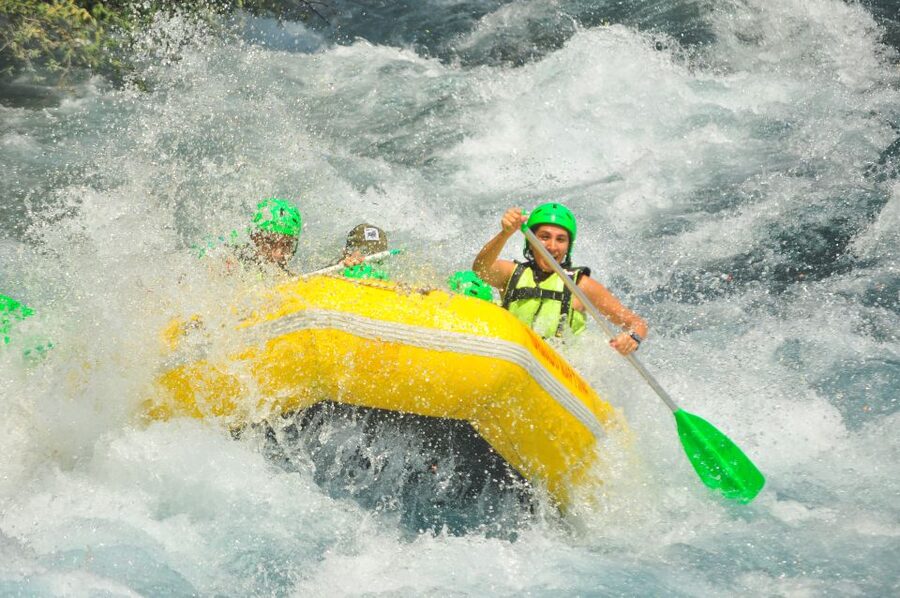City of Side/Alanya: Koprulu Canyon Rafting Tour with Lunch - Ten rapids over 14 kilometers