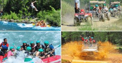 Rafting, Zipline, Jeep, Buggy and Quad Combo