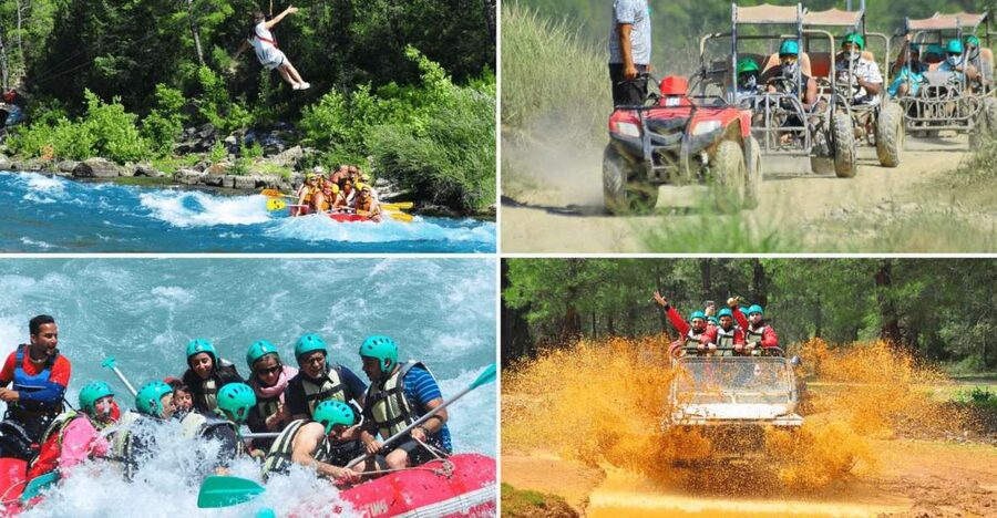 City of Side: Rafting, Zipline, Jeep, Buggy and Quad Combo - Choosing between buggy, quad, and jeep