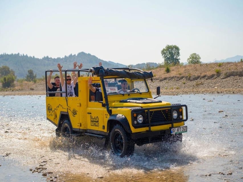 City of Side: Rafting, Zipline, Quad & Jeep (Buggy Optional) - What the $22 price really includes