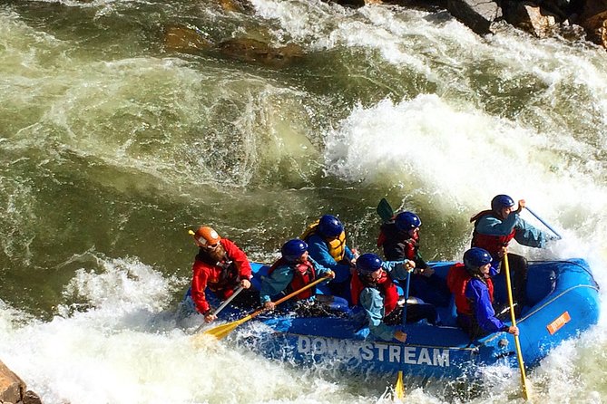 Clear Creek Intermediate Whitewater Rafting near Denver - Paddling through the Lower Canyon