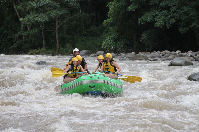 Combo White Water Rafting and Tubing in La Fortuna - Leaving La Fortuna at 9:00 am