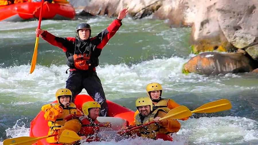 Cusco: River Rafting Adventure Full Day | Adrenaline Tour - Getting ready at the Cusipata River Camp