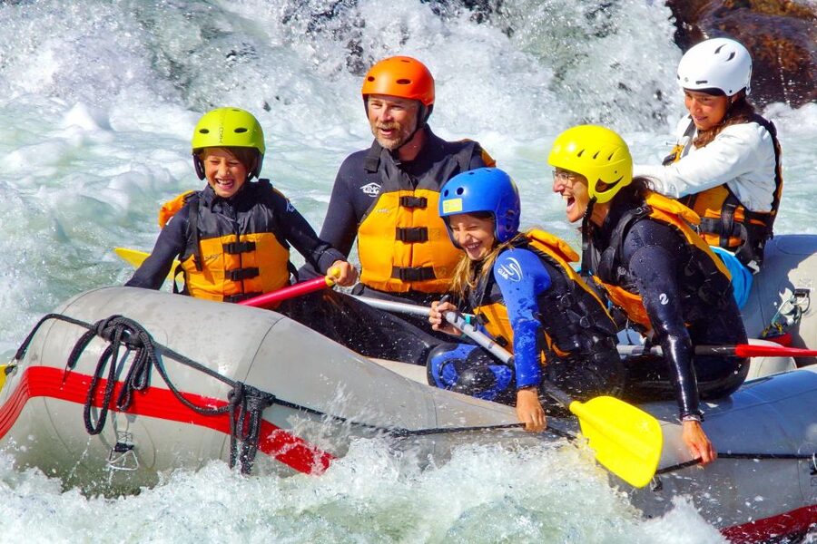 Dagali: Family Rafting Adventure - The river shuttle and the short route