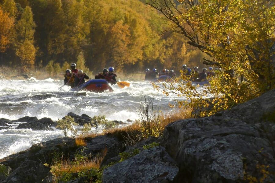 Dagali/Geilo: White Water Rafting Adventure - level 2 - Returning to the base, coffee in hand