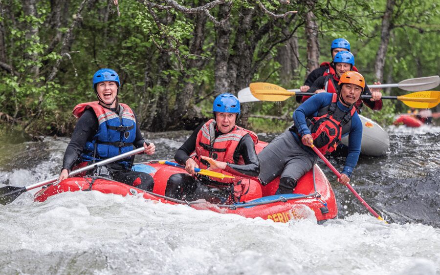 Dagali/Geilo: White Water Rafting Adventure - level 2 - Starting at the Serious FUN base in Dagali