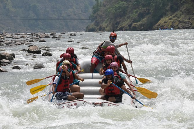 Day Rafting in Rishikesh - 26km - Tackling roughly 10 rapids on the Ganges