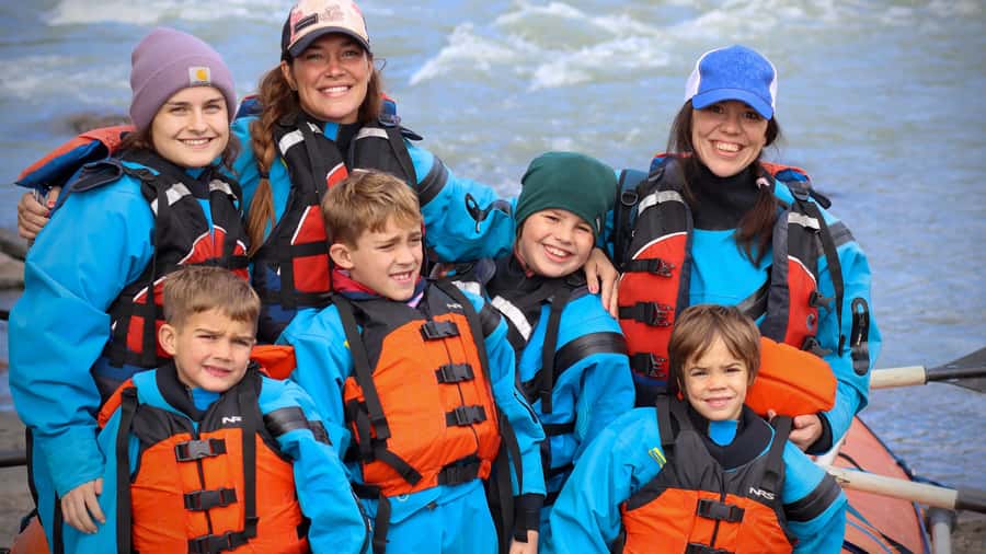 Denali Alaska: Wilderness Rafting Class II-III Trip - The 11-mile route through Denali country