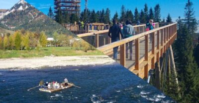 Dunajec River Gorge Rafting and Tree Top Walk from Krakow