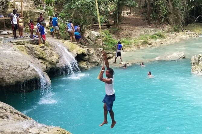 Dunn's River Falls, Blue Hole, Bamboo Rafting, Horseback Combo - One Jamaican day, five very different moods