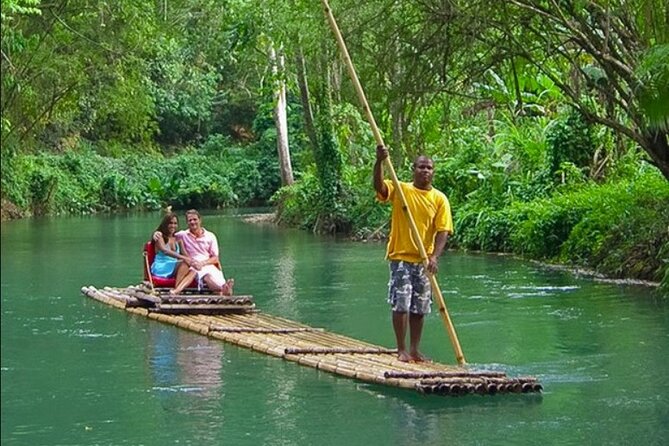 Dunn's River Falls, Blue Hole, Bamboo Rafting, Horseback Combo - Horseback riding into the sea at St. Ann’s Bay