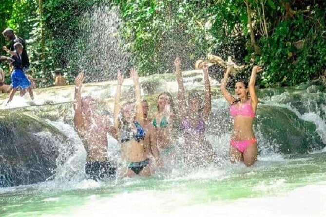 Dunn's River Falls, Blue Hole, Bamboo Rafting, Horseback Combo - What the $250 price really buys