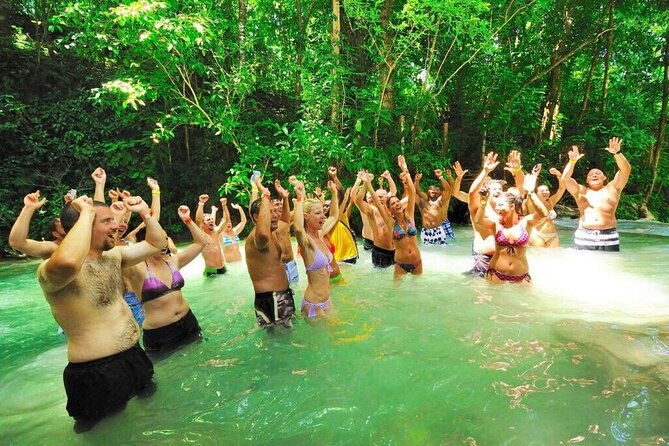 Dunn's River Falls, Blue Hole, Bamboo Rafting, Horseback Combo - Transport, timing, and the human side of the day