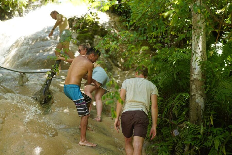 Elephant Habitat Park Feeding Entry & Rafting Van Transfer - The 80-minute ride south from Chiang Mai
