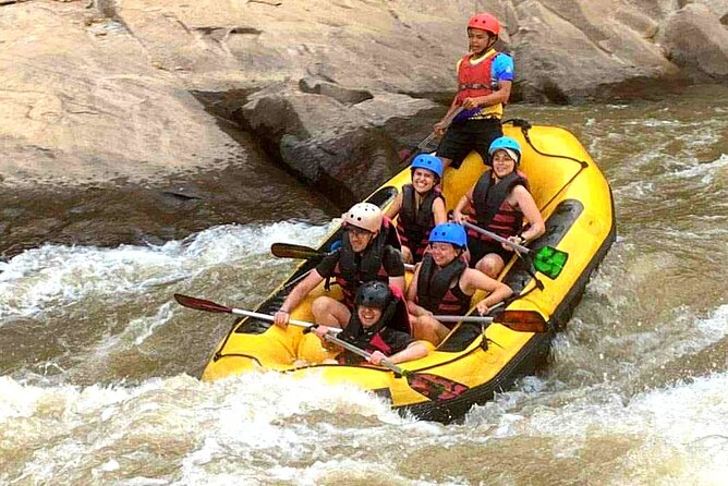 Ethical Elephant Visit and White Water Rafting in Chiang Mai - White-water rafting on the Mae Taeng River