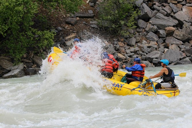 Extreme Whitewater Rafting on Kicking Horse River - Wetsuits and river booties make a difference