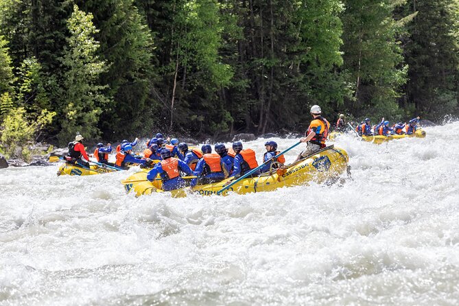 Extreme Whitewater Rafting on Kicking Horse River - The safety briefing sets the tone