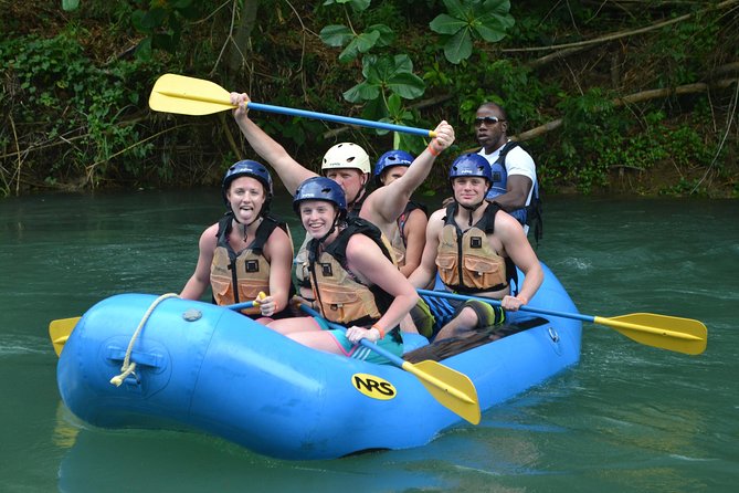 Falmouth Waterfalls Rafting and Beach Adventure - A river day that keeps the adventure manageable