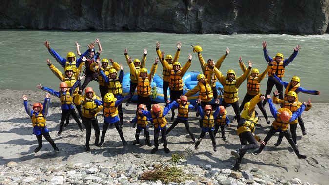 Family Adventures Rafting and Sightseeing Trip in Queenstown - At the base, safety comes before the splash