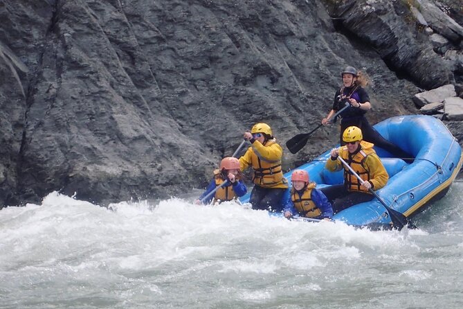 Family Adventures Rafting and Sightseeing Trip in Queenstown - Guides turn a mild river into a memorable outing