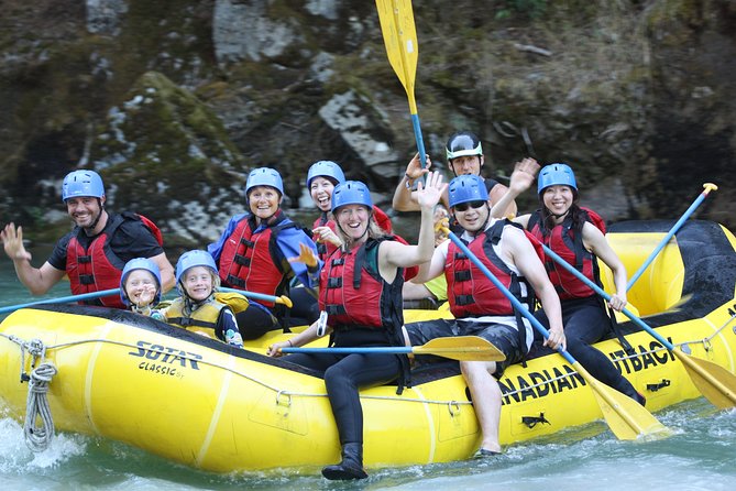 Family Friendly Cheakamus Splash Rafting - What the river ride feels like for children