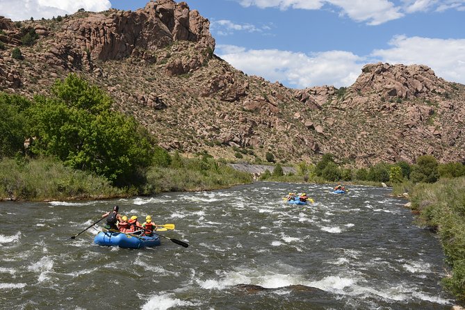 Family Friendly Rafting near Colorado Springs - The 25-minute ride to the river