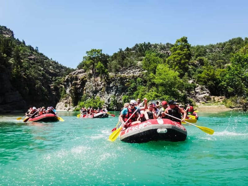 Family Rafting at Koprulu Canyon w/Lunch and Hotel Transfer - Lunch beside an active day outdoors