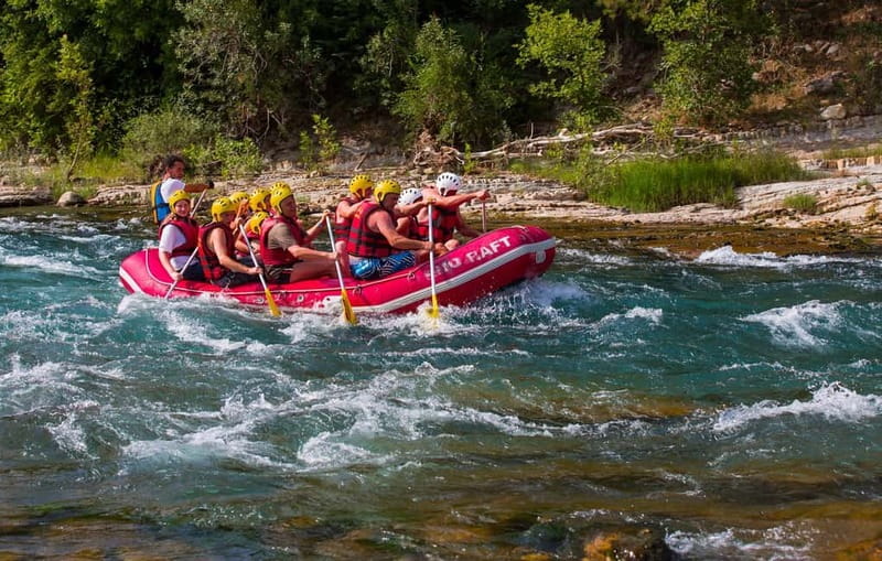 Family Rafting at Koprulu Canyon w/Lunch and Hotel Transfer - The 14-kilometer Köprüçay rafting run