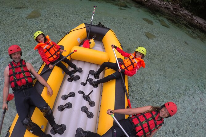 Family Rafting On Soca River - From Rupa 14a to the river