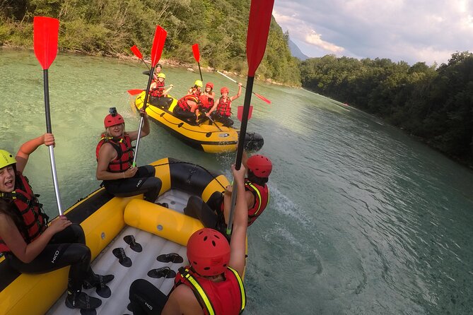 Family Rafting On Soca River - Easy water, emerald views, and time to play