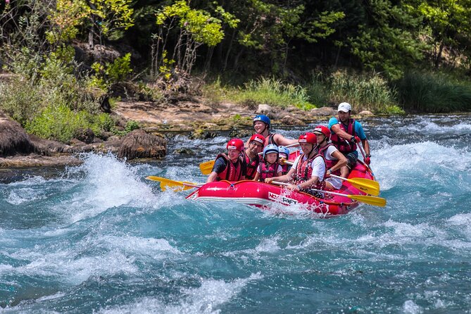 Family Rafting Trip at Köprülü Canyon Incl. Lunch from Side - Family suitability and age limits