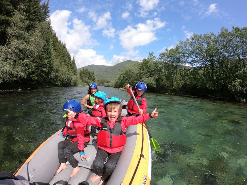 Family Rafting - Voss - Meeting the Raundal River’s Grade II rapids