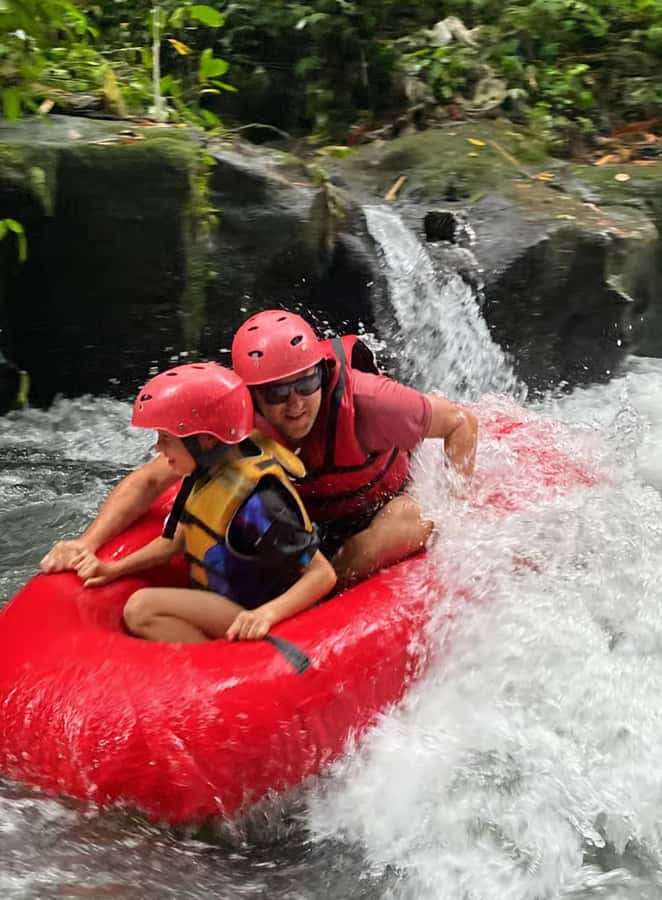 Float & Fun: Bali Wanderlust Whitewater Tubing - From pickup to the river launch