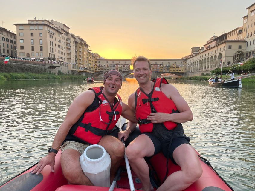 Florence: Ponte Vecchio Rafting Experience with Aperitif - Why the Arno changes your view of Florence