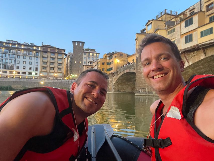 Florence: Ponte Vecchio Rafting Experience with Aperitif - What the $186.92 price means