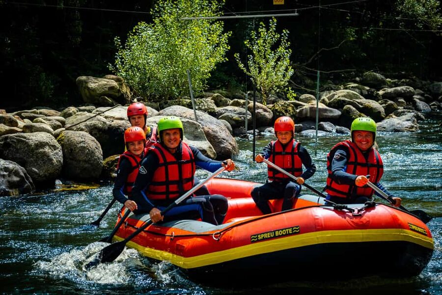 Foix: Family-Friendly Rafting Adventure on the Ariège River - Starting Calm Before the River Gets Lively