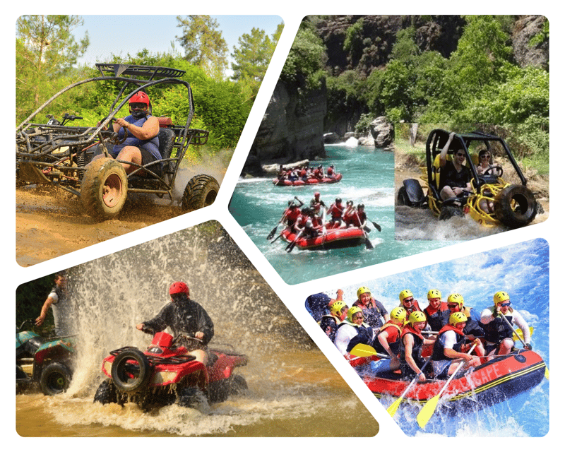 From Alanya, Antalya, Kemer: Rafting And Buggy or Quad Tour - The morning pickup from Antalya Province