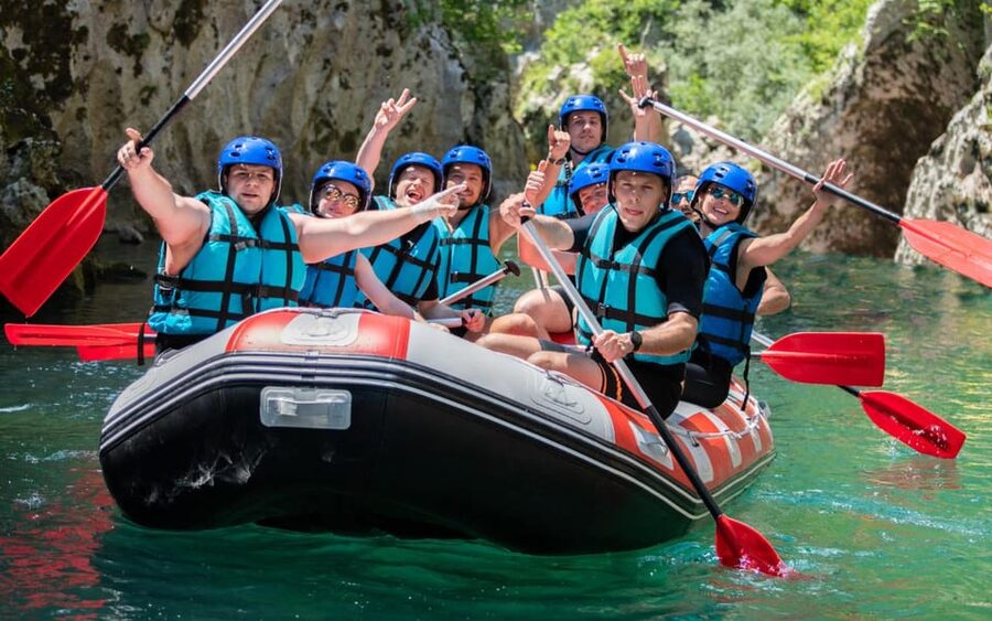 From Antalya: Köprülü Canyon White Water Rafting Adventure - Lunch and the riverside rest area