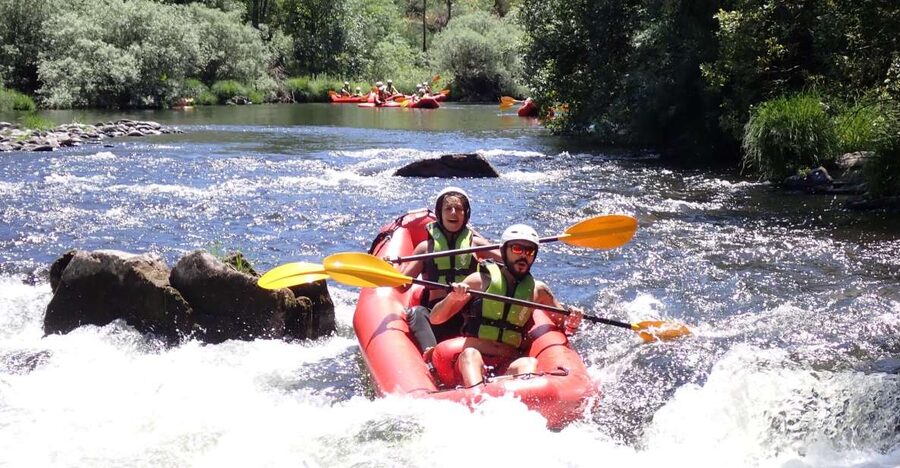 From Arouca: Cano-Rafting - Adventure Tour - The 4x4 ride to Paradinha