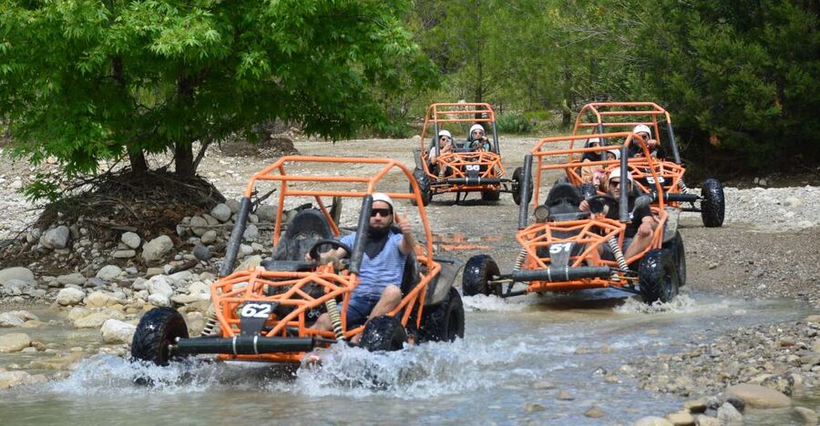 From Belek: Fully Combo Zipline, Quad Safari, Rafting, Lunch - From Belek to Roma Rafting basecamp