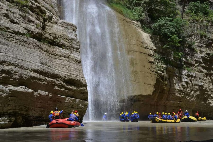 From Berat: Osumi Canyon Rafting, Kayak, & River Tubing Tour - The canyon is the real star of the trip