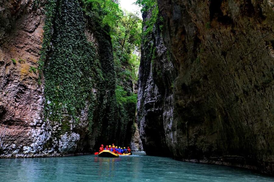 From Berat: Osumi Canyon Rafting, Kayak, & River Tubing Tour - Two ways to fit Osumi Canyon into your day