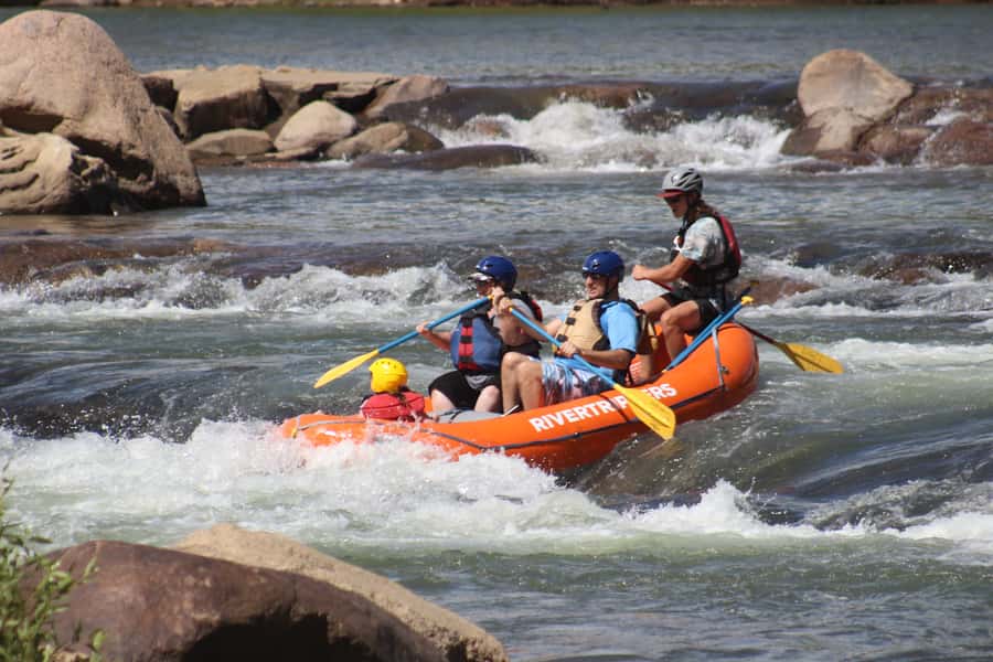 From Durango: Animas River Whitewater Rafting - What the Class I, II, and III water feels like