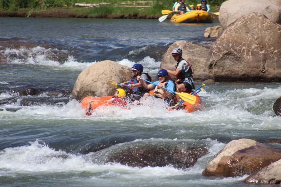 From Durango: Animas River Whitewater Rafting - The guides set the tone