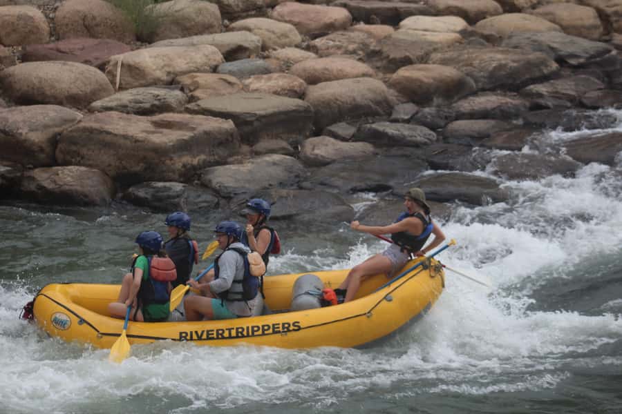 From Durango: Animas River Whitewater Rafting - The meeting point and safety briefing