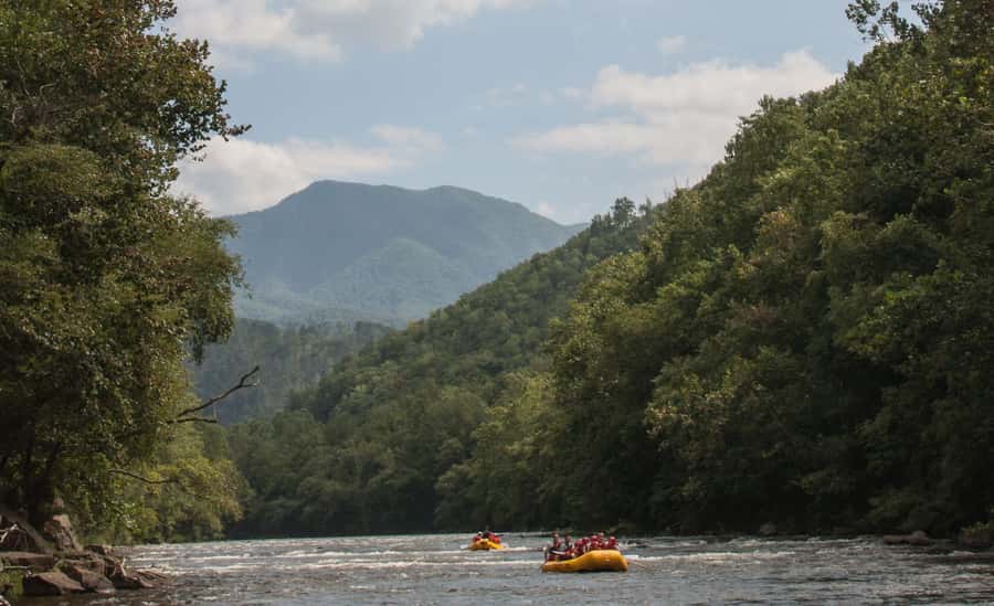 From Hartford: Upper Pigeon River White Water Rafting Tour - How the trip fits families and mixed groups